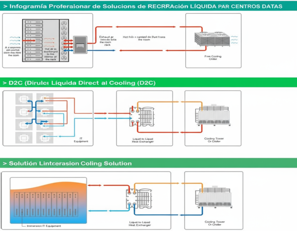 REFRIGERACION LIQUIDA PARA DATA CENTER CON IA OK